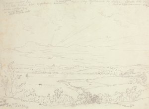 Puesta de sol, Beachley, 29 de mayo de 1846 de Capt. Thomas Hastings
