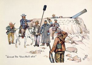 Jemoet die Town Hall skit, de The Leaguer of Ladysmith, 1900