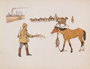 Camino a la fábrica de Chevril, de The Leaguer of Ladysmith, 1900