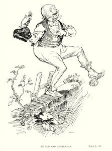 Personaje de Dickens: Un viejo caballero loco de Captain Edward Henry Handley Read