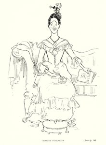 Personaje de Dickens: Charity Pecksniff de Captain Edward Henry Handley Read