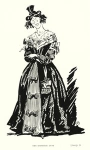 Personaje de Dickens: La tía solterona de Captain Edward Henry Handley Read