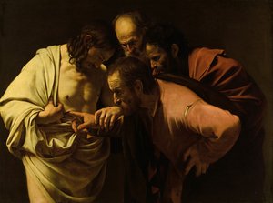 El infiel Tomás - Michelangelo Merisi, llamado Caravaggio