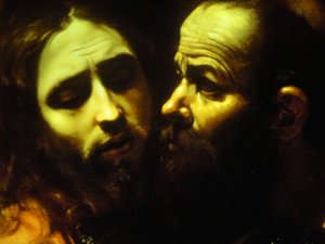 El Prendimiento de Cristo de Caravaggio