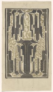 Diseño decorativo de Carel Adolph Lion Cachet