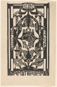 Ex libris de la asociación Hou