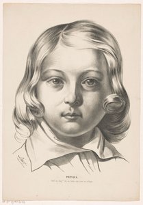 cabeza de un niño Pictura (título de la serie sobre el objeto) de Carel Christiaan Antony Last