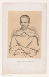 Retrato de Jean-Baptiste Henri Lacordaire de Carel Christiaan Antony Last
