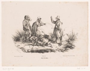 Rustende jagers
Pictura (título de la serie en el objeto) de Carel Christiaan Antony Last