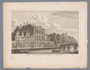 Vista de Felix Meritis en Ámsterdam
Edificio Felix Meritis en Ámsterdam (título en el objeto)