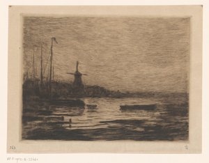 Vista de Zwijndrecht de noche