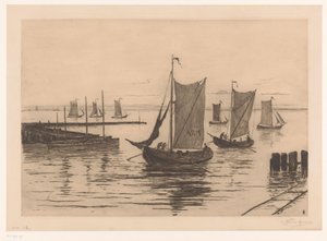 Retorno de la flota pesquera de Carel Nicolaas Storm van 