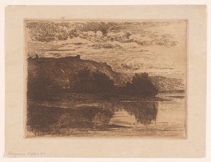 Ruinas van kasteel Poilvache Las ruinas de Poilvache, cerca de Dinant (título original) de Carel Nicolaas Storm van 