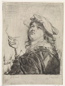 Fumador con una pipa en la mano de Carel de Moor (II)