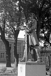 Estatua de Engelbrekt Engelbrektsson en Arboga, Suecia 1969