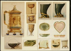 Selección de diseños, Casa de Carl Faberge de Carl Fabergé