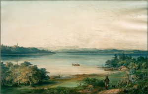 El Ammersee visto desde el castillo de Ried