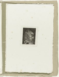 Hombre con lanza en un pasillo
Dieciséis paisajes (título de la serie) de Carl August Lebschee