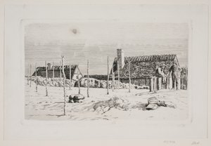 Fiesta en Hornbæk. Domingo por la mañana de Carl Bloch
