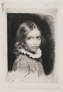 Retrato de Clara Emilie Rose Bloch de Carl Bloch