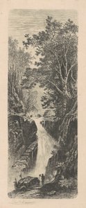 Cascada, Montañas Cumberland de Carl C. Brenner