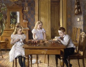 La batalla, 1900 de Carl Christian Ferdinand Wentorf