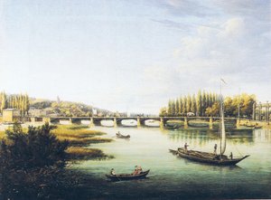 el puente largo de Potsdam de Carl Daniel Freydanck