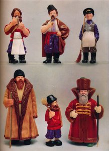Tipos nacionales rusos, c1935 de Carl Fabergé