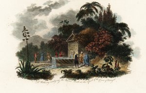 William Withering en Caldas da Rainha de Carl Frederik van (after) Breda