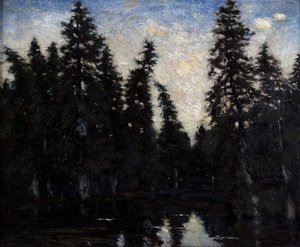 Los abetos negros de Carl Fredrik Hill