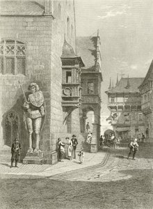 Ayuntamiento, Halberstadt de Carl Friedrich Heinrich Werner