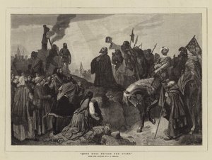 Juan Huss ante la Hoguera