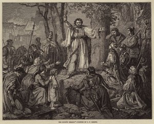 El sermón husita de Carl Friedrich Lessing