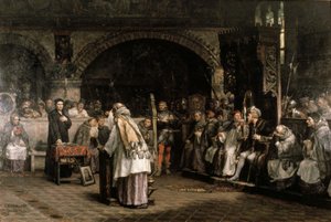 Receso de Vasteras, 1527, 1883 de Carl Gustaf Hellqvist