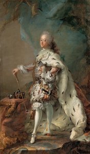 Retrato de Federico V con túnica ungida de Carl Gustaf Pilo
