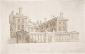 El antiguo Almirantazgo de Londres de Carl Gustav Carus