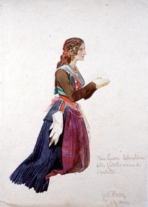 Una dama dálmata del 