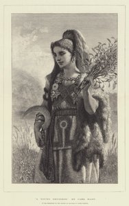 Una joven druida