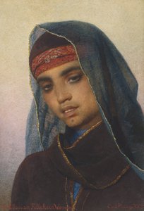 Una mujer fellah etíope de Carl Haag