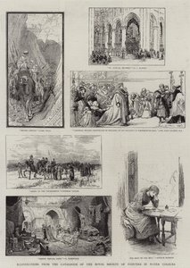 Ilustraciones del Catálogo de la Real Sociedad de Pintores en Acuarelas de Carl Haag