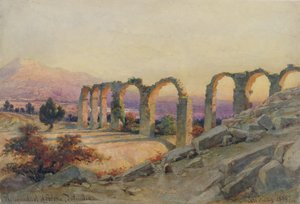 El acueducto de Salona, Dalmacia, 1854