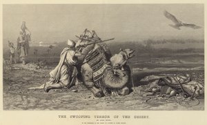 El Terror que Se Abalanza del Desierto de Carl Haag