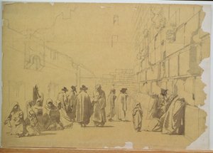 El Muro de los Lamentos de Carl Haag