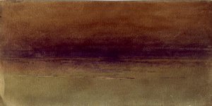 Boceto en acuarela de Carl Haag