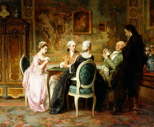 El juego de cartas de Carl Heinrich Hoff