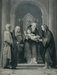 La Ofrenda en el Templo de Carl Heinrich Rahl