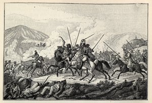 Captura del General Vandamme en la Batalla de Kulm el 30 de agosto de 1813 de Carl Heinrich Rahl