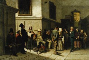 En la comisaría, 1857