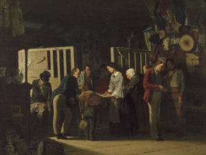 La casa de empeños II, 1859 de Carl Hendrik d Unker