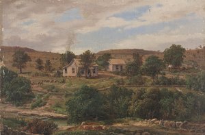 Rancho Klappenbach cerca de Johnson City, Texas de Carl Hermann Frederick Lungkwitz